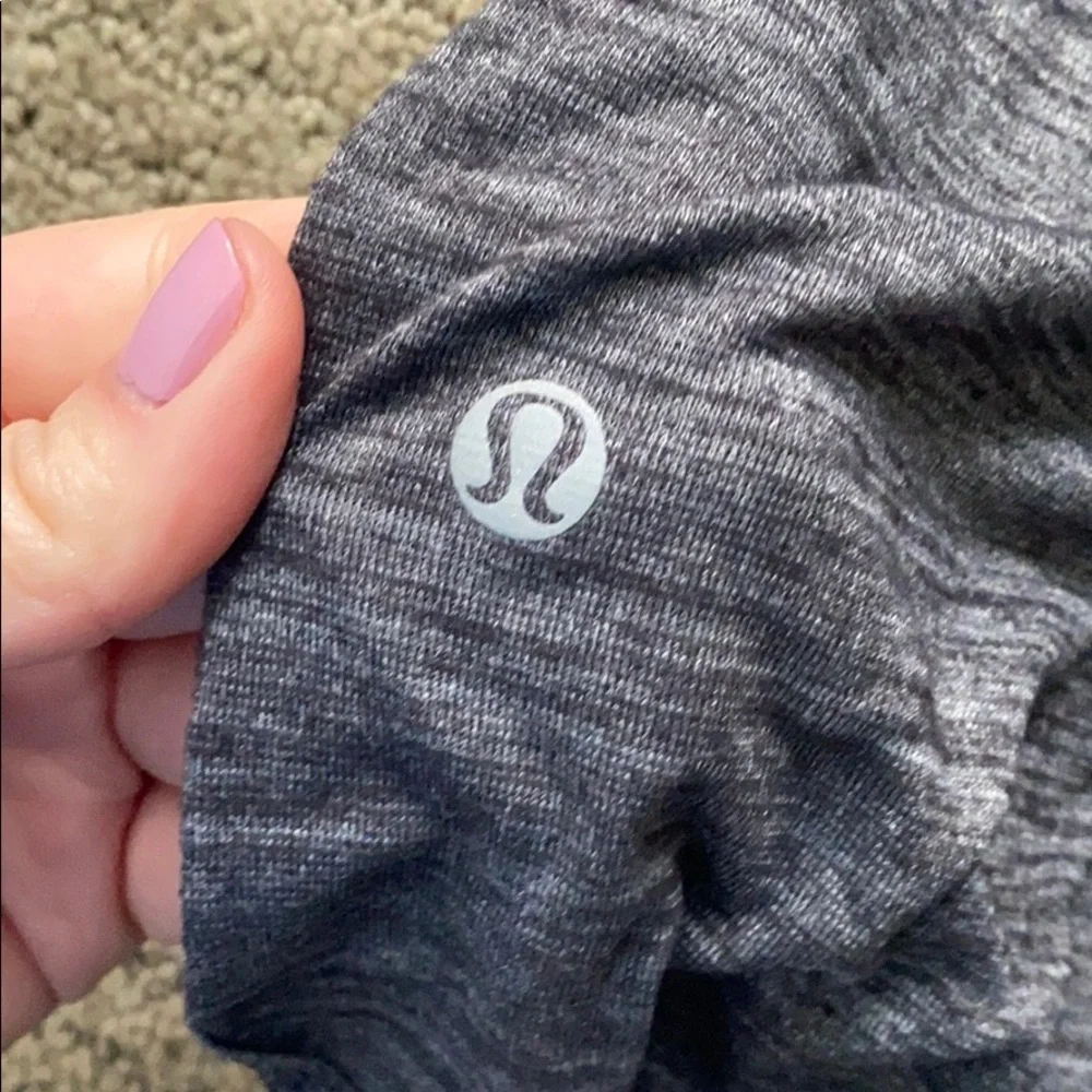 LULULEMON - grey racerback tank